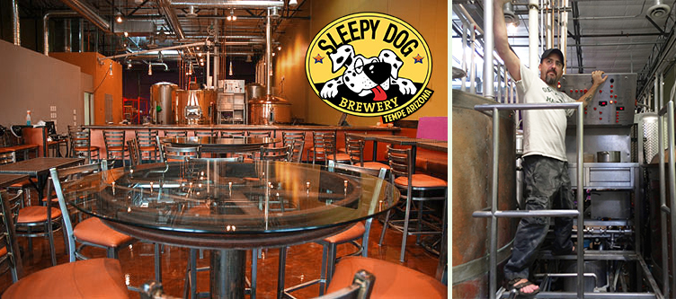 Sleepy Dog Brewery and Owner Matt