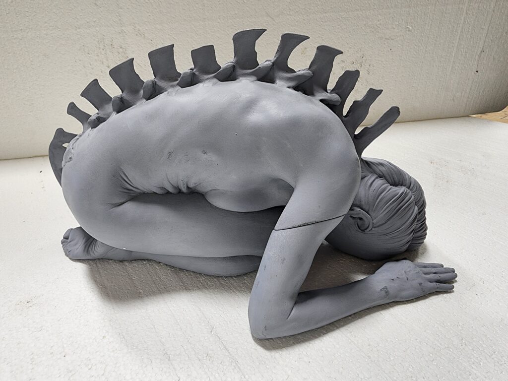 Natural History (Figure with Cow Spine) 