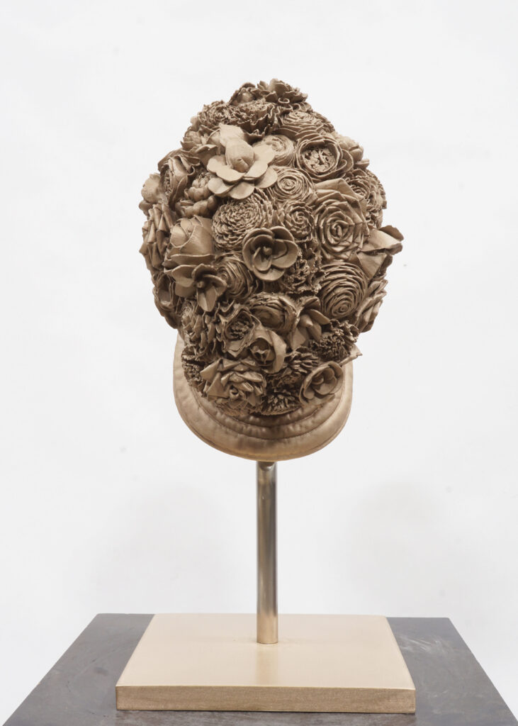 Floral Iron Mask