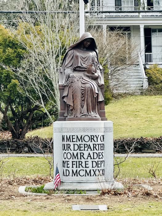 Rye, NY Firefighter Memorial Installed on location.